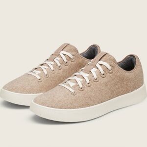 ALLBIRDS NWOT WOOL CRUISER LIGHT TAN LACE UP SNEAKER ATHLEISURE MENS SZ 9